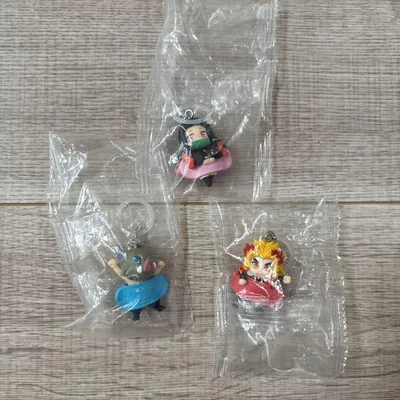 鬼滅の刃 キャラばんちょうこう めじるしマスコット 煉獄杏寿郎 禰豆子 伊之助