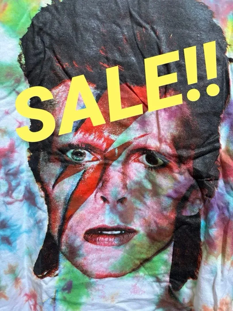 SALE! David Bowie タイダイ Tシャツ Mサイズ