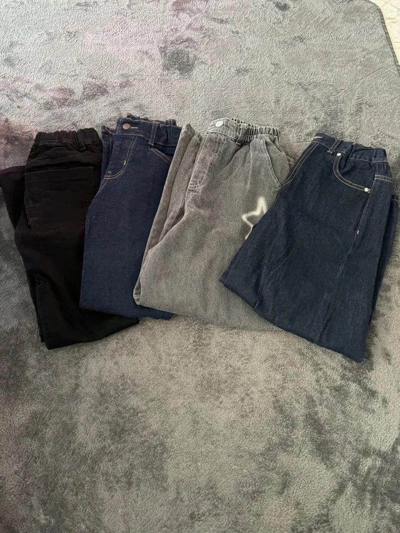 キッズ ロングパンツ 4本 140cm