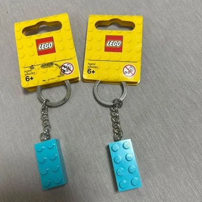LEGO レゴ キーチェーン 2個セット