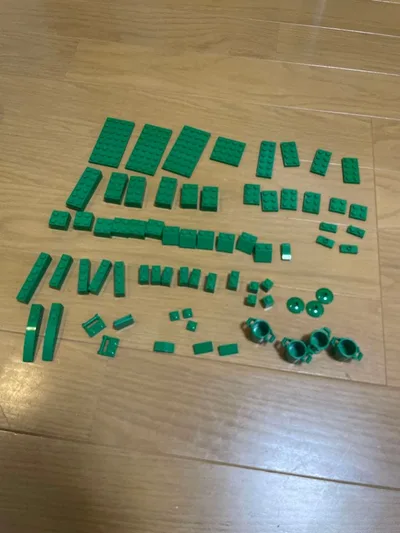 LEGO レゴ パーツ グリーン85g