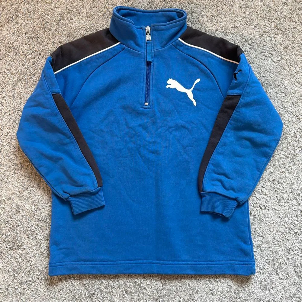 PUMA ハーフジップトレーナー 130