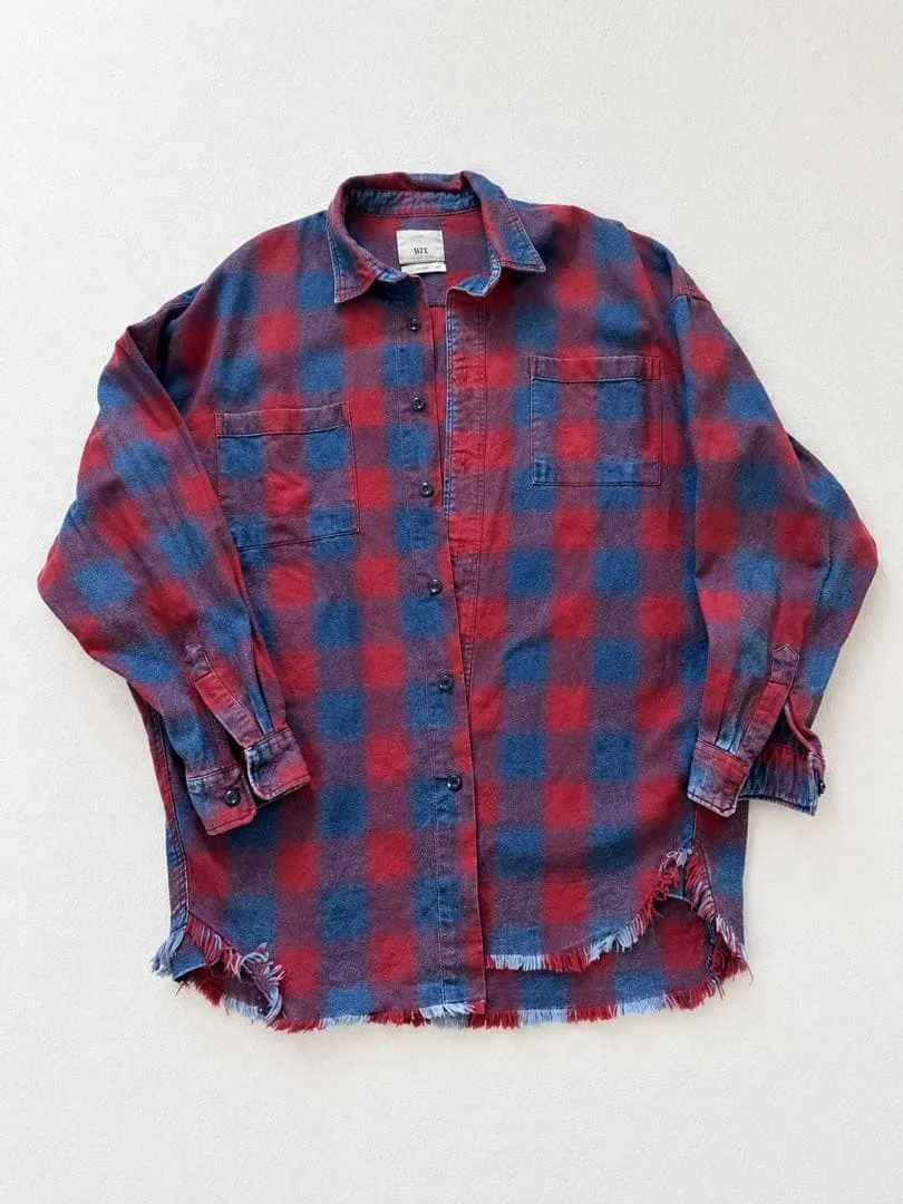 ZARA チェック柄 長袖シャツ