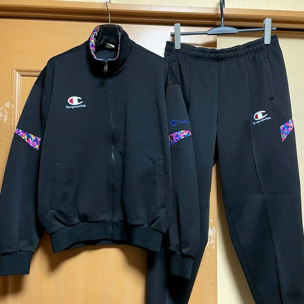 ビンテージ チャンピオン セットアップ ジャージ トラック ジャケット パンツ