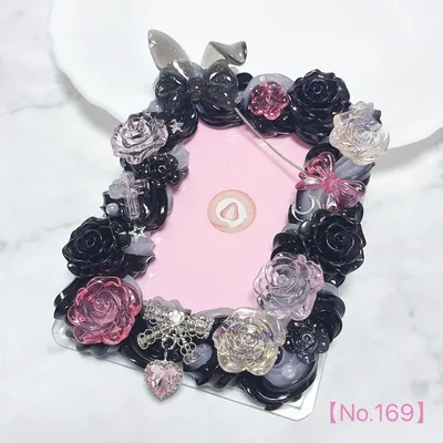 地雷系バニー ホイップデコ B8 トレカケース 【No.169】