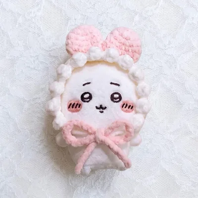 ぬい服 ボンネット ハンドメイド 10cm