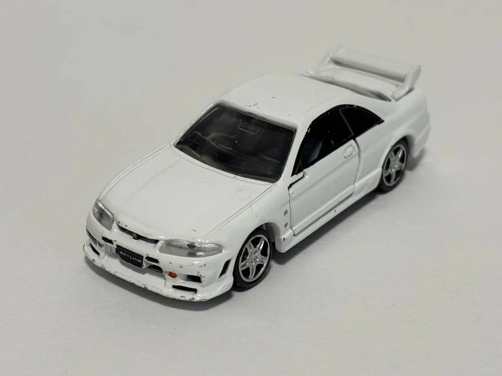トミカプレミアム 13 日産 スカイライン GT-R R33 ホワイト 廃盤 ③