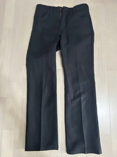 Wrangler】ラングラー ランチャードレスジーンズ 82BK ブラック