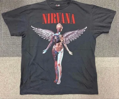 USA製 Nirvana ニルヴァーナ IN UTERO Tシャツ L