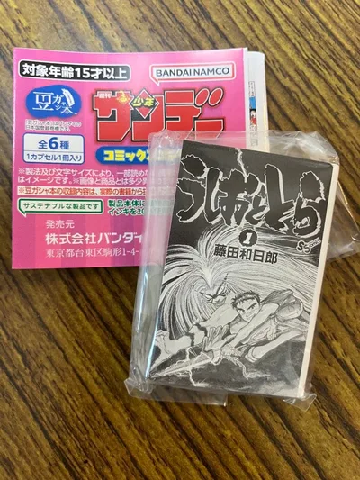 豆ガシャ本 週刊少年サンデー コミックコレクション うしおととら