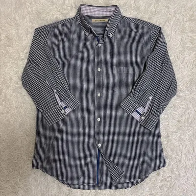 JOURNAL STANDARD ギンガムチェック 七分袖シャツ L グレー系