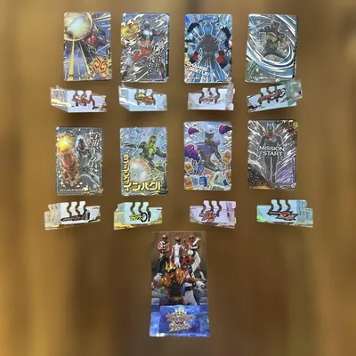 STAND STRUCTURE 仮面ライダー フラットガチャポン 8点まとめて