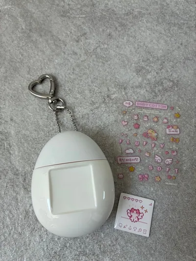 【未使用】mumchit パフュームキーリングハンドクリーム ベイビーコットン