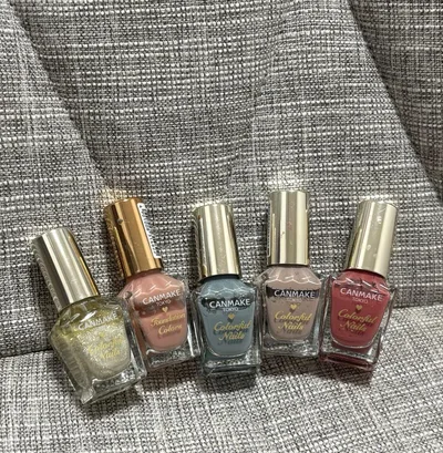 CANMAKE カラーネイル5本セット