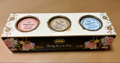SABON Body Scrub Trio 60g×3種セット