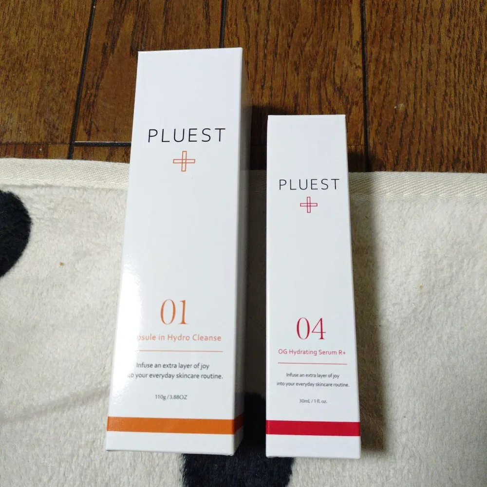 PLUEST クレンジングジェル & セラム セット