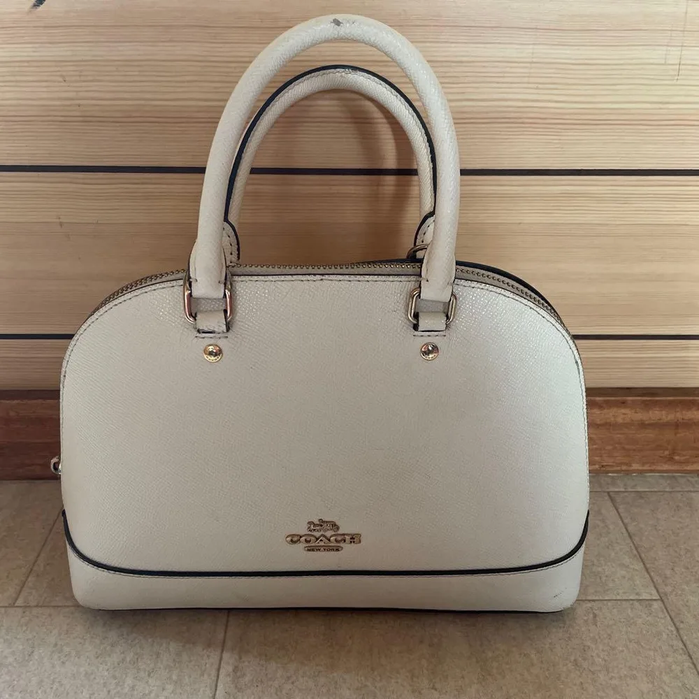 COACH 2way ハンドバッグ ホワイト