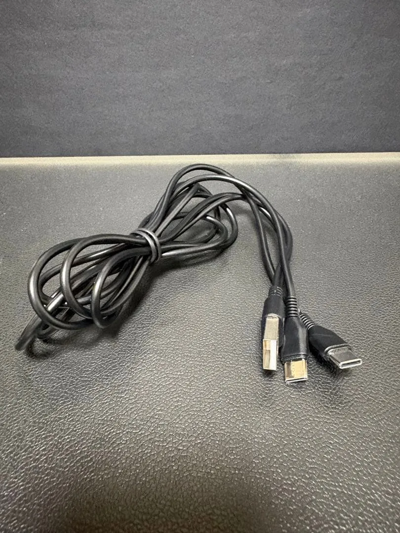 USB-AからUSB Type-C 変換ケーブル ブラック 約1 M
