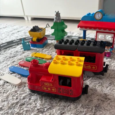 LEGO デュプロ 蒸気機関車 925 列車セット