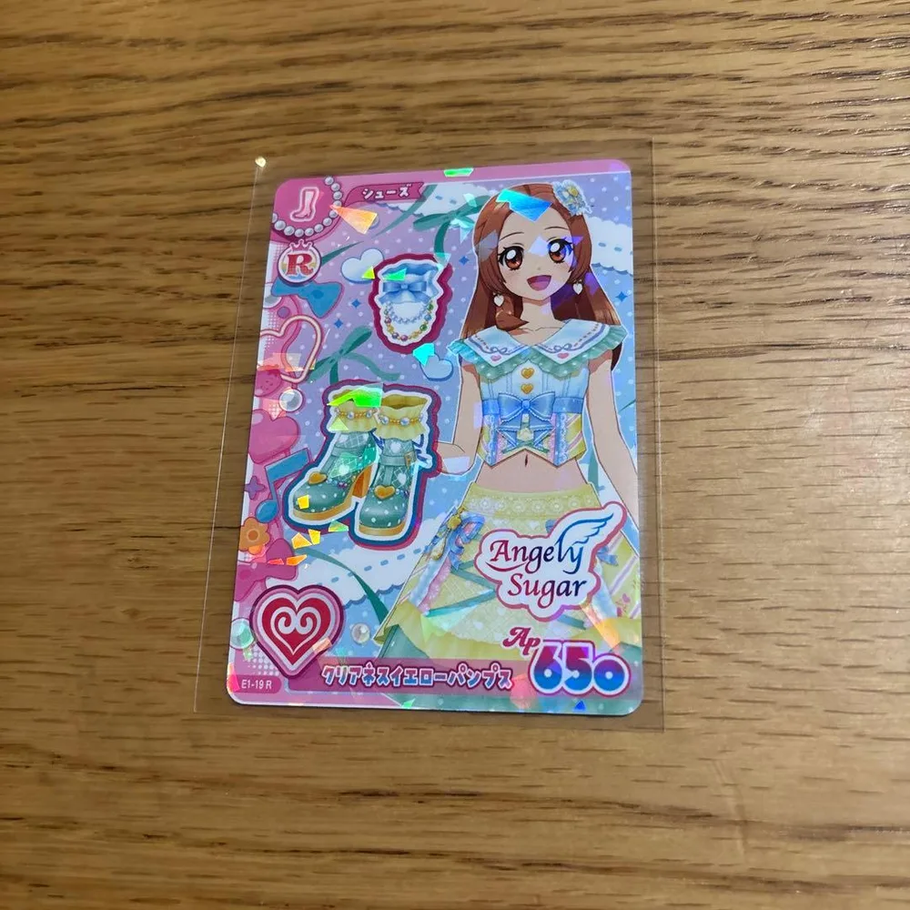 アイカツ! アンコール クリアネスイエローパンプス 音城ノエル