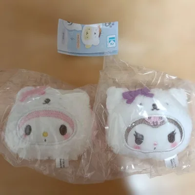 サンリオ リンリン鈴ぬいぐるみ ふわふわスノー クロミ マイメロディ