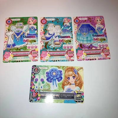 アイカツ カード フラワービレット 4枚セット