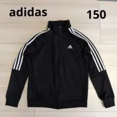 adidas キッズ ジャージ ブラック
