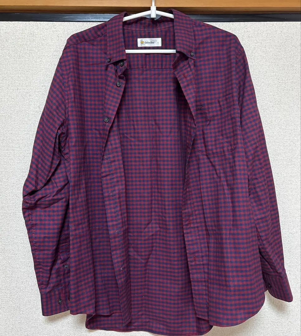 Golden Bear ゴールデンベア チェックシャツ メンズ L