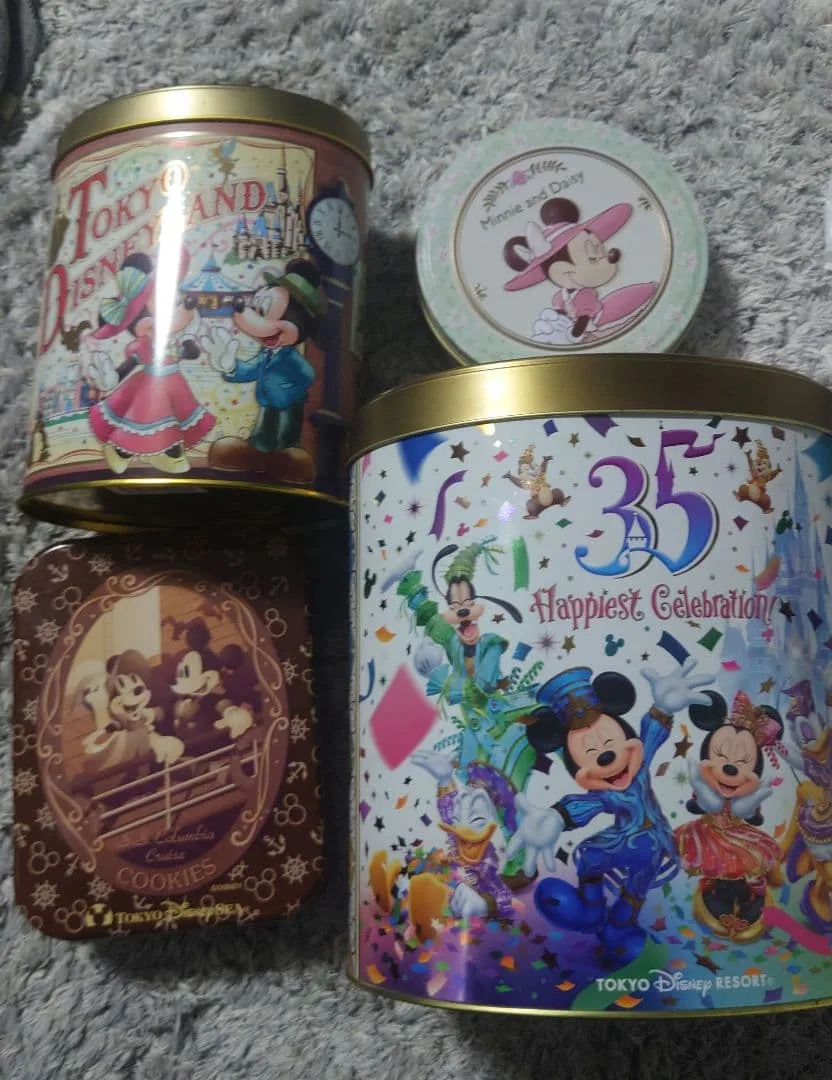 東京ディズニーリゾート 空き缶 4点セット
