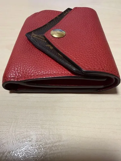 ルイヴィトン モノグラム ポルトフォイユ ドゥブルV コンパクト 三つ折り財布