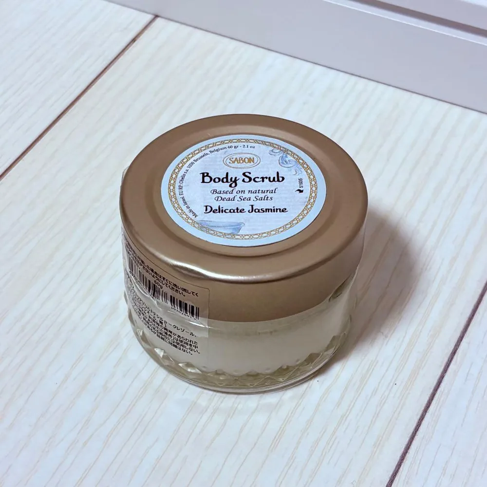 ꫛꫀꪝ✧‧˚ SABON サボン ボディスクラブ 60g デリケートジャスミン