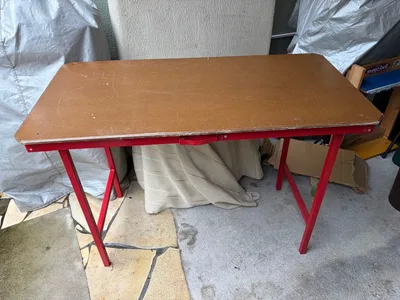 ⭐︎作業台⭐︎折りたたみテーブル⭐︎頑丈⭐︎工具、チェスト、ツール置き場に⭐︎引き取り限定