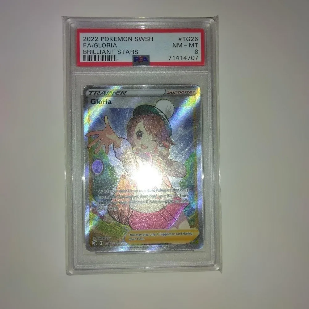 PSA8 ユウリ SR 英語版 ポケモンカード