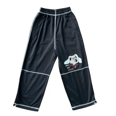 ガルフィー キッズ ロングパンツ ブラック 130