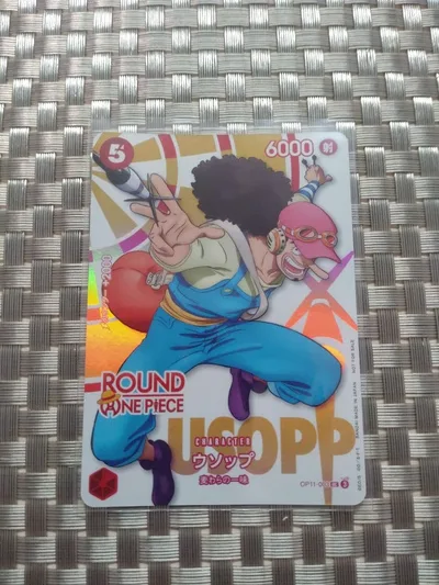 ウソップ OP11-003 ONE PIECEカード ラウンドワンプロモ