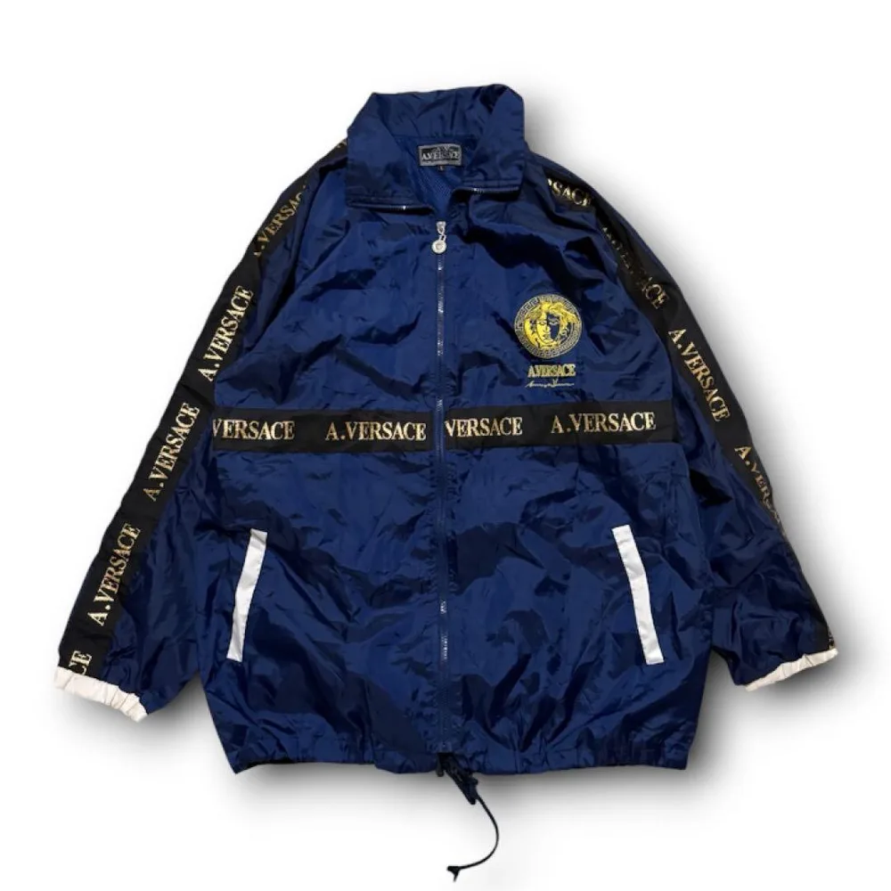 希少✨ 90s ヴィンテージヴェルサーチ A.VERSACE ナイロンジャケット