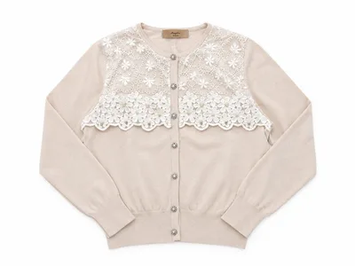 Maglie par ef-de ビジューカーディガン