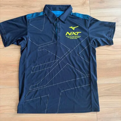 MIZUNO N-XT ポロシャツ ネイビー テニス バドミントン バレーボール