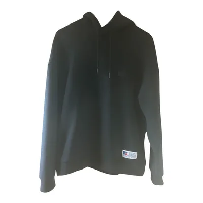 RUSSELL ATHLETIC プルオーバーパーカー ブラック L
