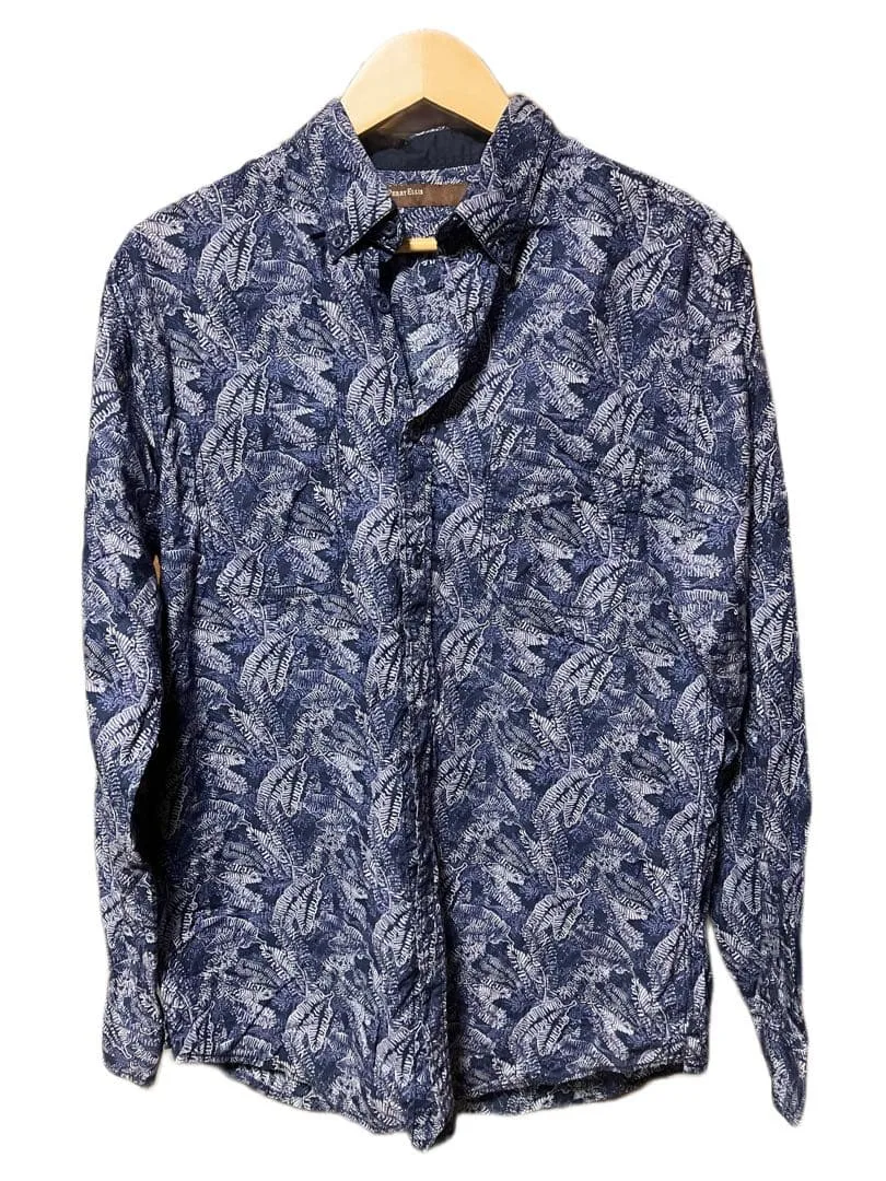 PERRY ELLIS 総柄 長袖シャツ