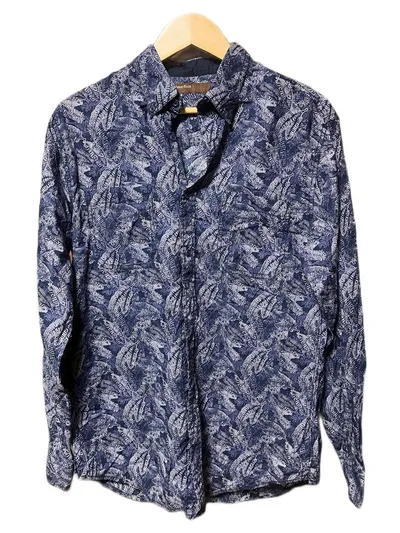PERRY ELLIS 総柄 長袖シャツ