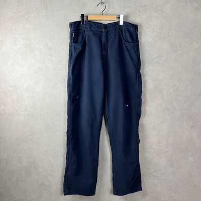 USA古着 Carhartt カーハート ペインターパンツ ネイビー 36インチ