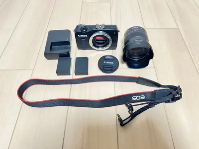 Canon EOS M เลนส์เดี่ยวมิเรอร์เลส EF-M 18-55 มม. ชุดเลนส์