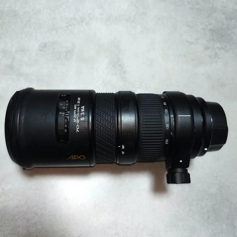 SIGMA AF ZOOM APO 70-210 มม. 1:2.8 รายการขยะ