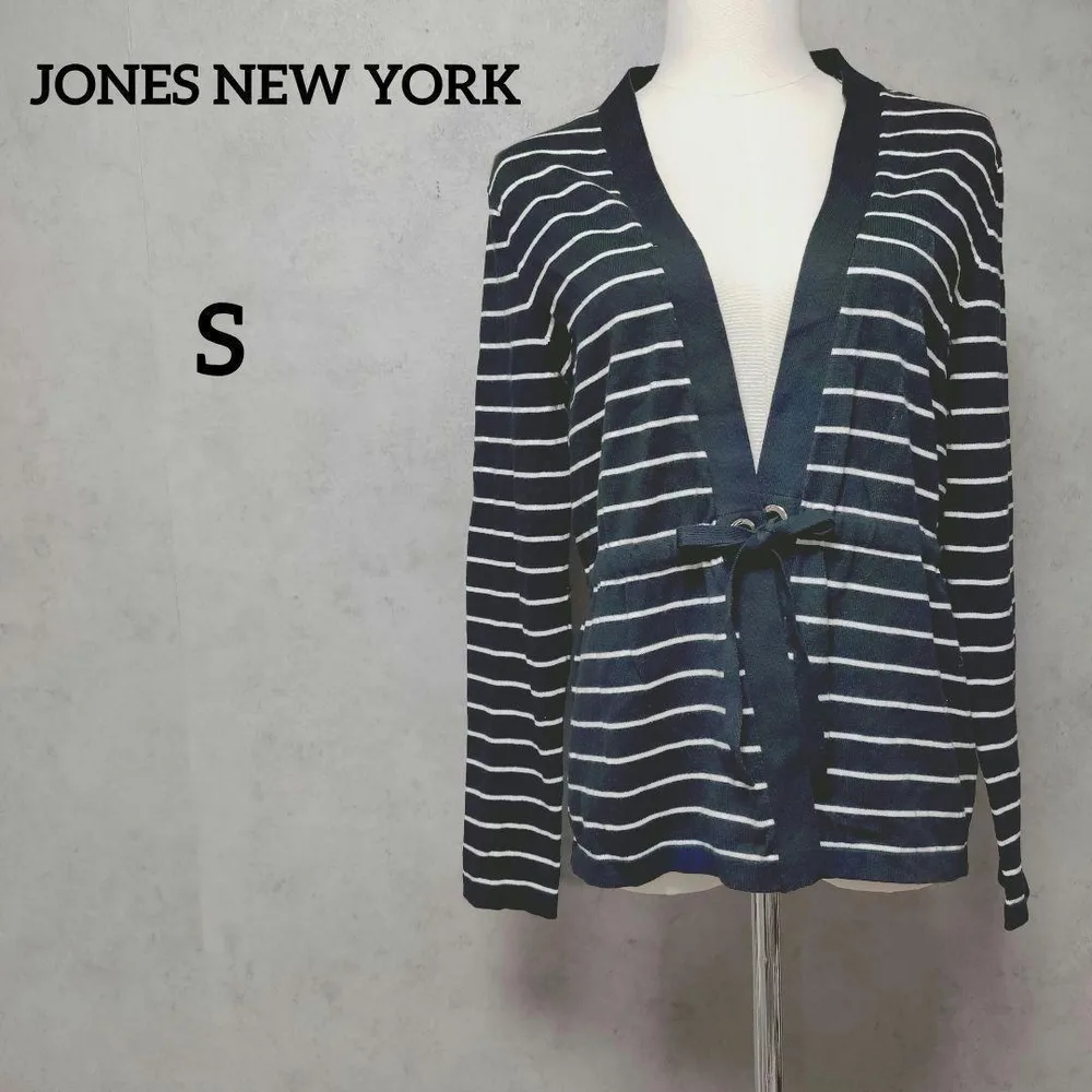 JONES NEW YORK ジョーンズニューヨーク ボーダー ニット S