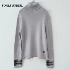 SONIA RYKIEL ソニアリキエル ハイネック ニット セーター グレー