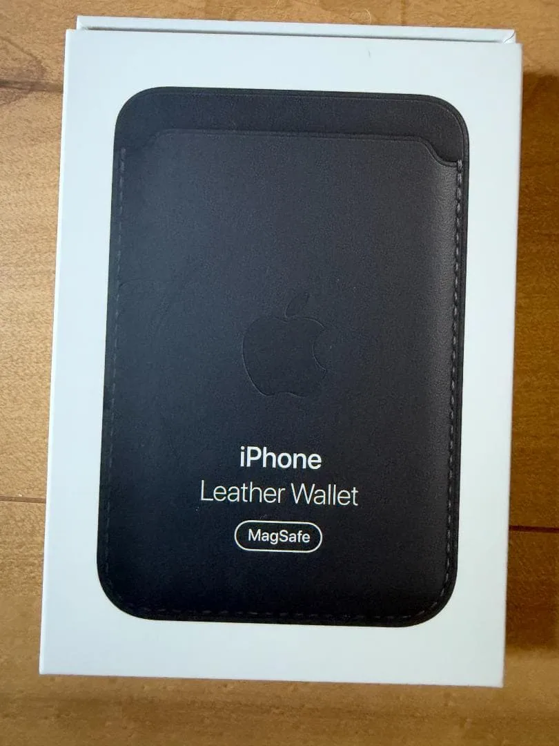 【Apple】iPhone レザーウォレット 純正
