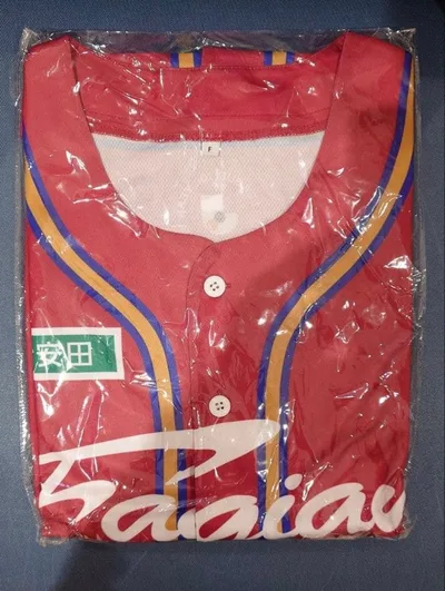 【新品未使用】明治安田コラボ ファジアーノ岡山 ベースボールシャツ