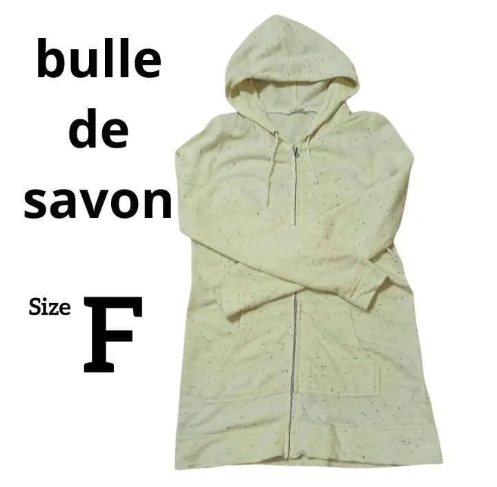 ビュルデサボン bulle de savon 長めパーカー