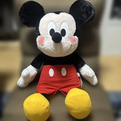 【タグ付き】ディズニー ミッキー FukuFuku 超超BIG ぬいぐるみ